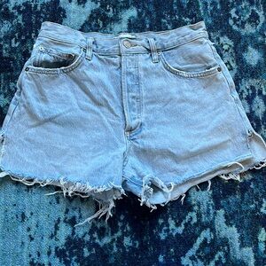 Agolde Dee denim shorts, barely worn size 29